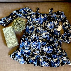 Children’s Place off shoulder dress NWT 7/8
